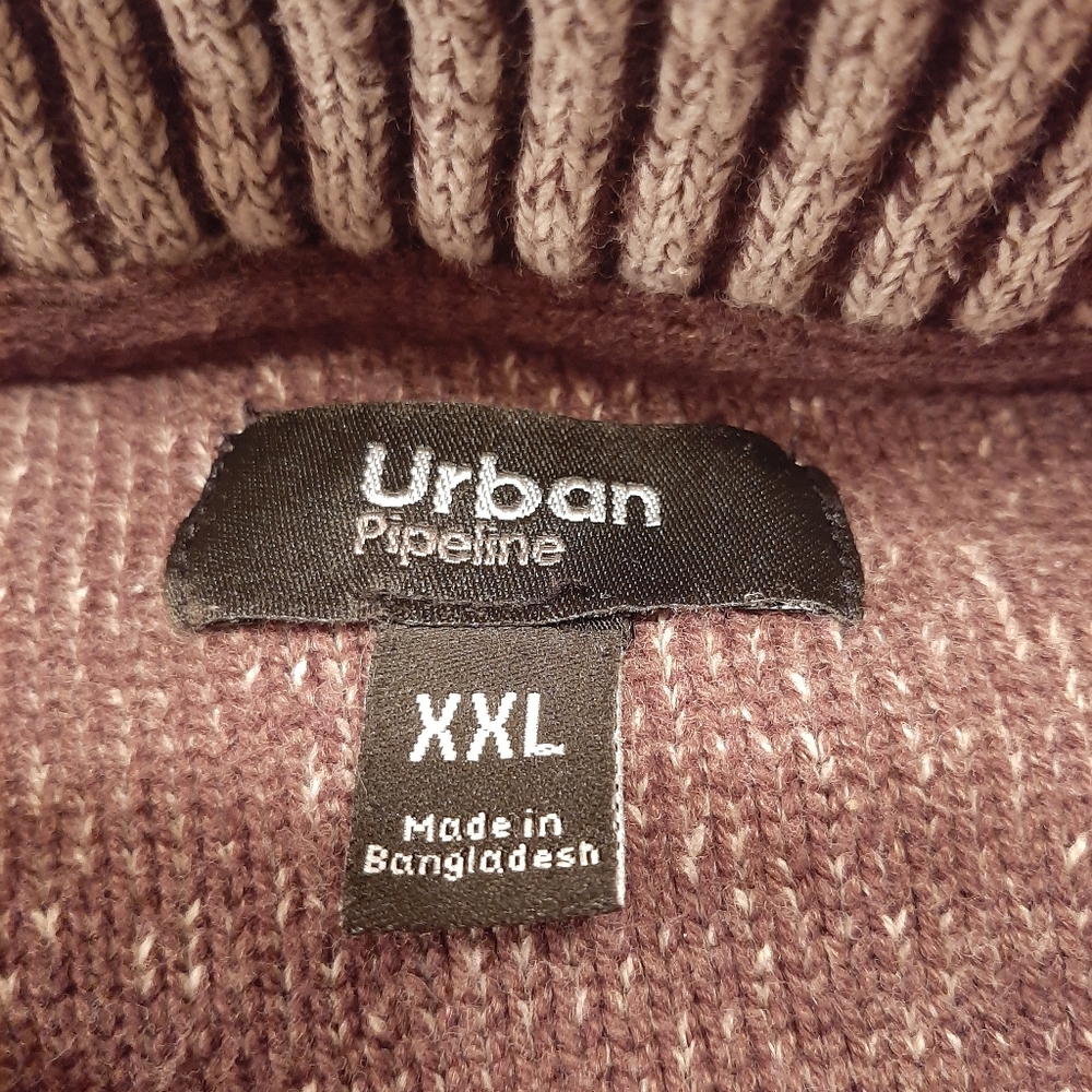 Urban Pipeline Thick 1/4 Zipper Sweater Men’s Size XXL